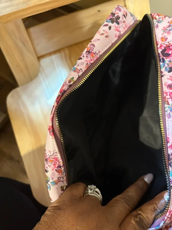 Betsey Johnson Floral Heart Large DOUBLE WRISTLET - NWOT - Picture 7 of 8